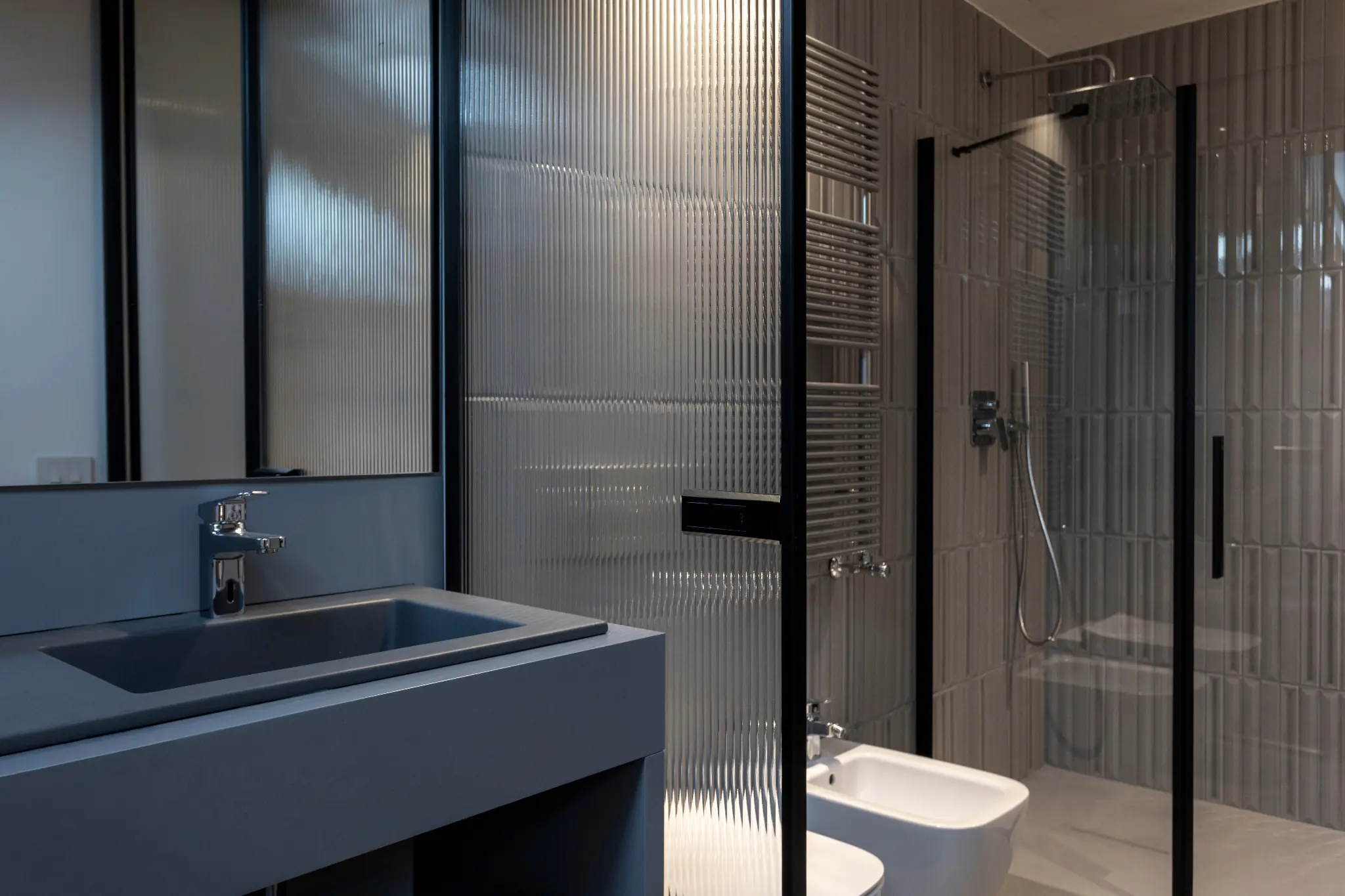 Bagno privato con doccia
